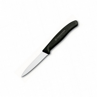 Ніж кухонний Victorinox SwissClassic Paring серрейтор (кольорові) Vx67633