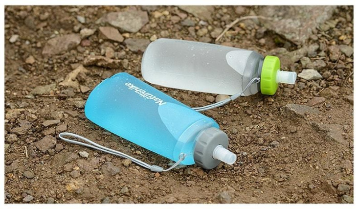 Фляга Soft bottle 0.5 л Naturehike NH61A065-B біло-зелена 