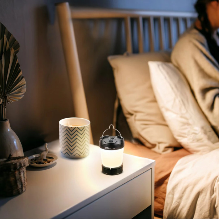 Ліхтар кемпінговий Sofirn USB-C LT1S 21700 чорний 