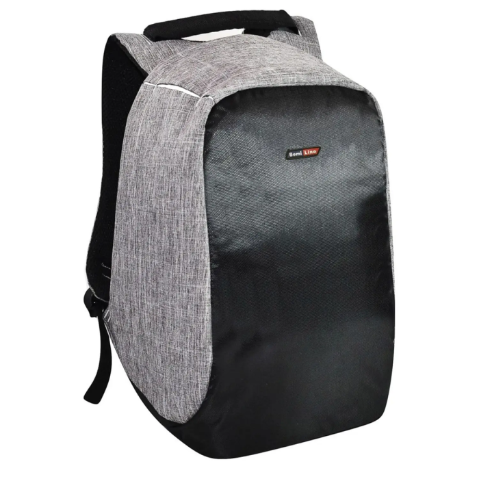 Рюкзак міський Semi Line 17 Grey/Black (8387) 