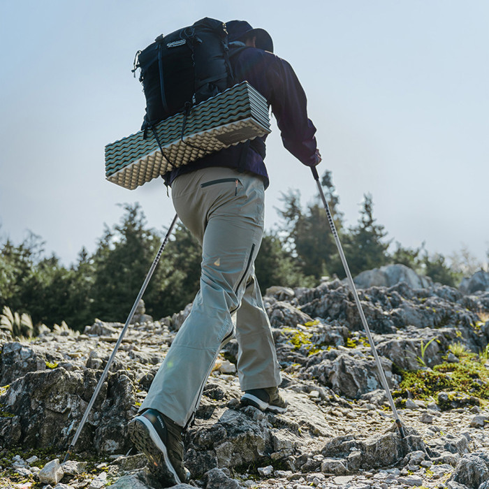 Трекінгова палиця Naturehike CNK2450DS016, 110 см, сіра 