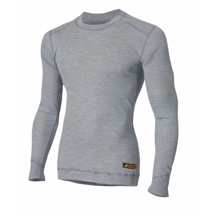 Вогнестійка термофутболка Aclima Work X-Safe Shirt Crew Neck GreyMelange, XL 