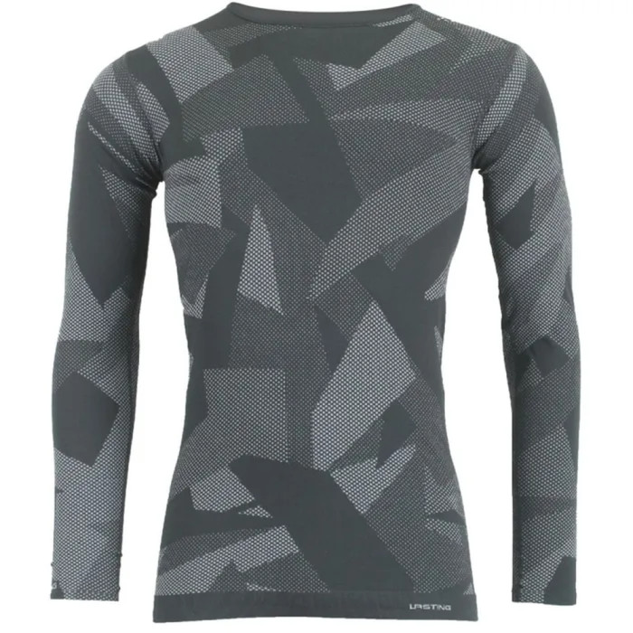 Термофутболка чоловіча Lasting MAXI 8301 - L/XL - сірий/світло-сірий 