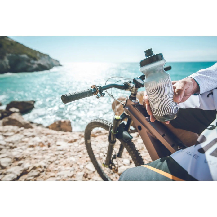 Фляга Lezyne FLOW BOTTLE 600 Прозорий Y13 