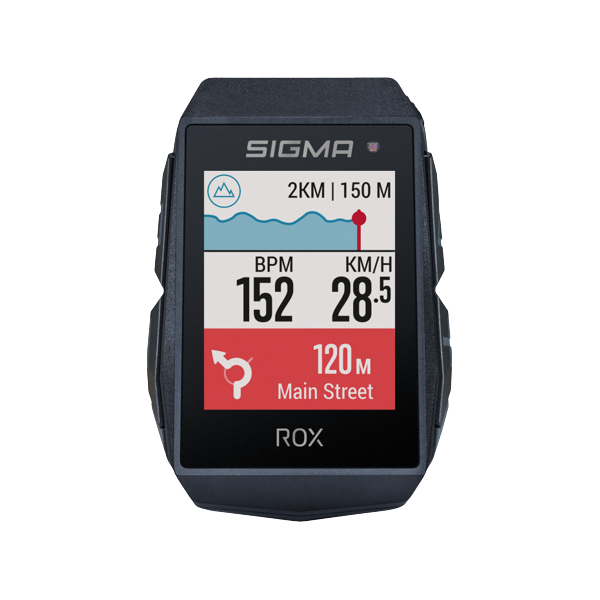 Велокомп'ютер Sigma Sport ROX 11.1 EVO HR Set White 
