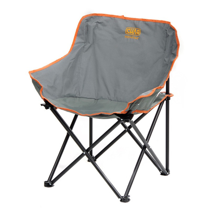 Крісло розкладане Сила Пікнік 41х60х66см сталевий каркас 