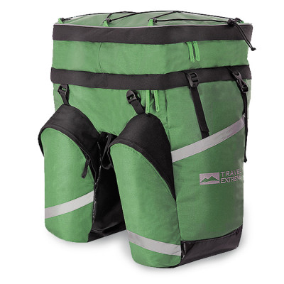 Велобаул Travel Extreme Mono 60L, зелений
