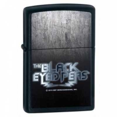 Запальничка Zippo 218 Black Eyed Peas Чорна 28027
