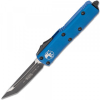 Ніж Microtech UTX-85 Tanto Point Black Blade синій (233-1BL)