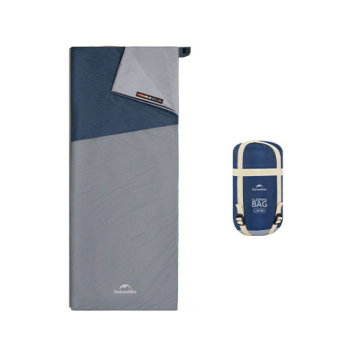 Спальний мішок Naturehike LW180 CNK2550WS026 Sunny Day PL01, (14°C) XL синій 