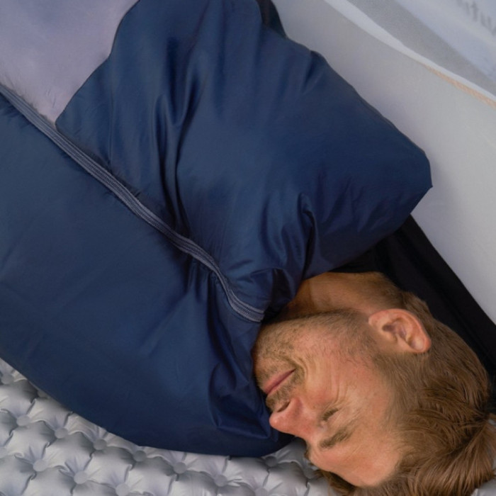 Спальний мішок Naturehike LW180 CNK2550WS026 Sunny Day PL01, (14°C) XL синій 