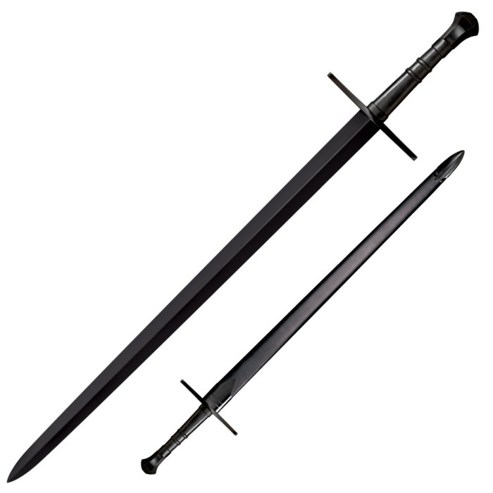 Меч тренувальний Cold Steel Hand-and-Half bokken, блістер (92BKHNHZ) 