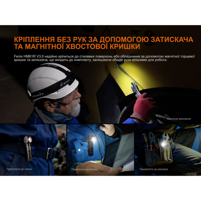 Мультиліхтар Fenix HM61R V3.0 