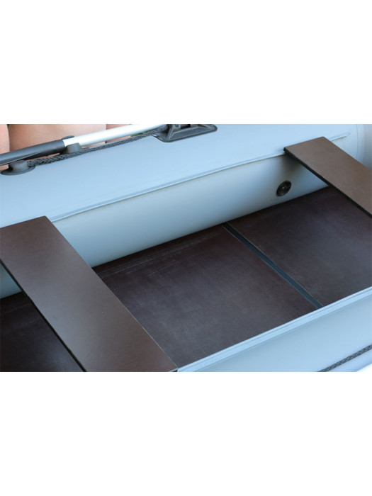 Надувний човен Elling Атлант 290, сірий 