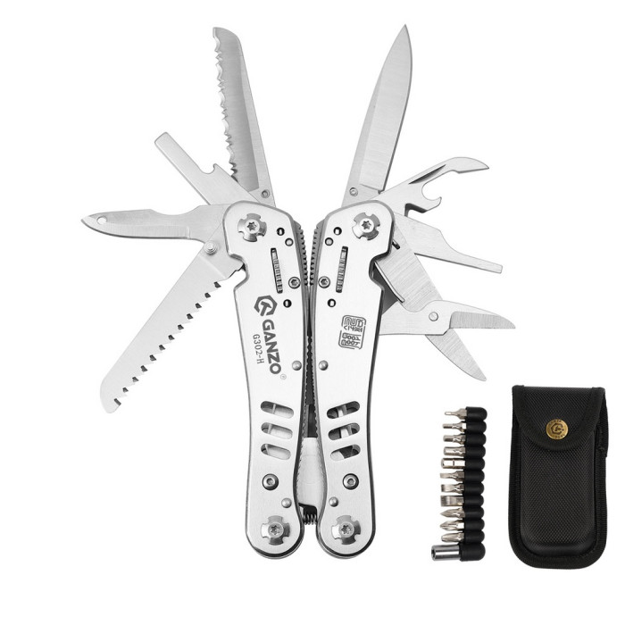 Мультитул Ganzo G302-Н + Multitool Fonarik 2020 акційний 
