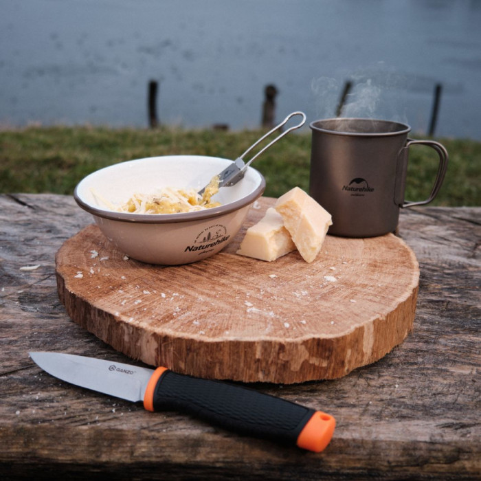 Миска емальована Naturehike NH20SJ030, залізо (вітринний зразок, є невеликі потертості) 