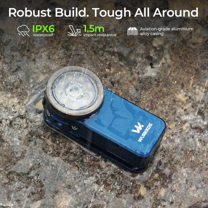 Ліхтар Wurkkos HD03 680lm, Built-in polymer lithium-ion battery（600mAh/3.7V） 