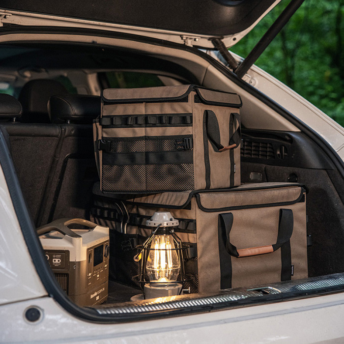 Складаний контейнер тканинний Naturehike NH21SNX04 60 л, темно-коричневий 