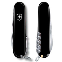 Ніж Victorinox Huntsman 91мм/18функ/чорн