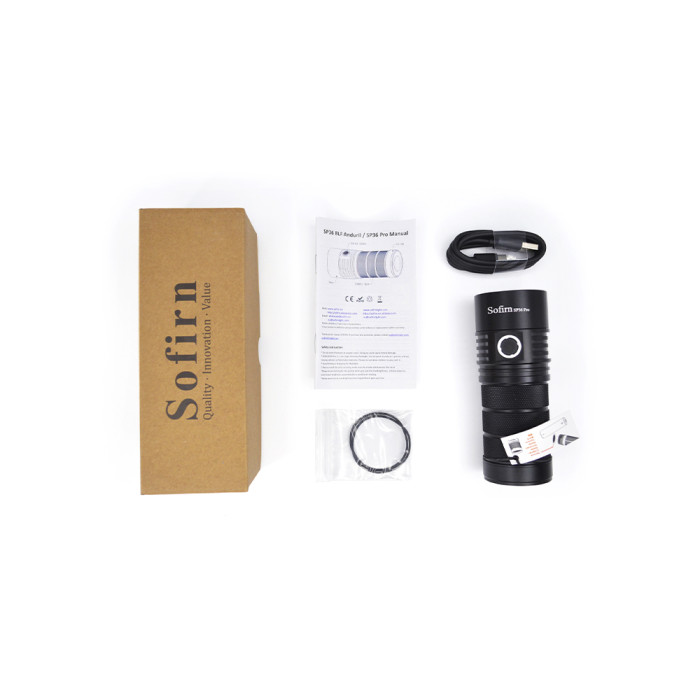Ліхтар Sofirn SP36 Pro Anduril 4 * SST40 8000lm 3 * 18650 USB-C 
