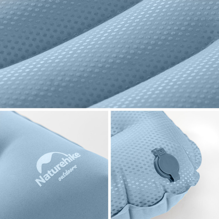 Подушка надувна Naturehike NH21ZT002, блакитний 