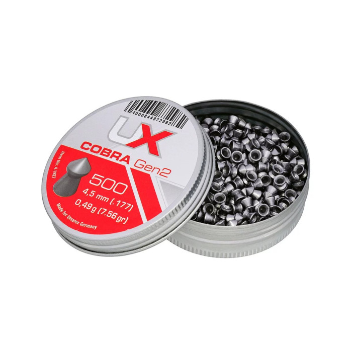Кульки  Umarex Cobra Gen2 0,49гр. кал.4,5 (.177), 500шт. 