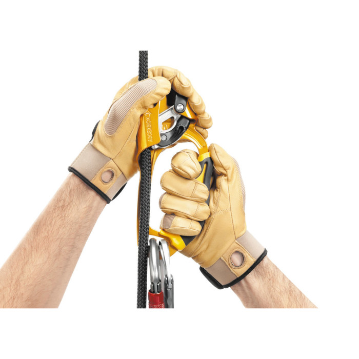 Затискач-жумар Petzl ASCENSION лівий WORK black 