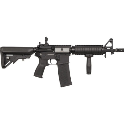 Страйкбольна гвинтівка Evolution Recon MK18 Mod 0 Carbontech AEG 6 мм Cashmir Black