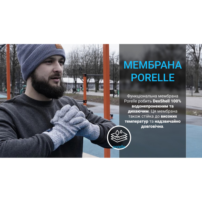 Шапка водонепроникна Dexshell Watch Beanie чорний 