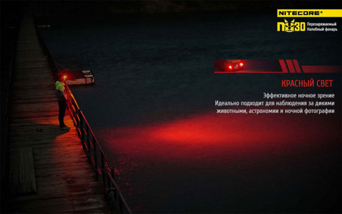 Ліхтар налобний Nitecore NU30 (пісочний) 