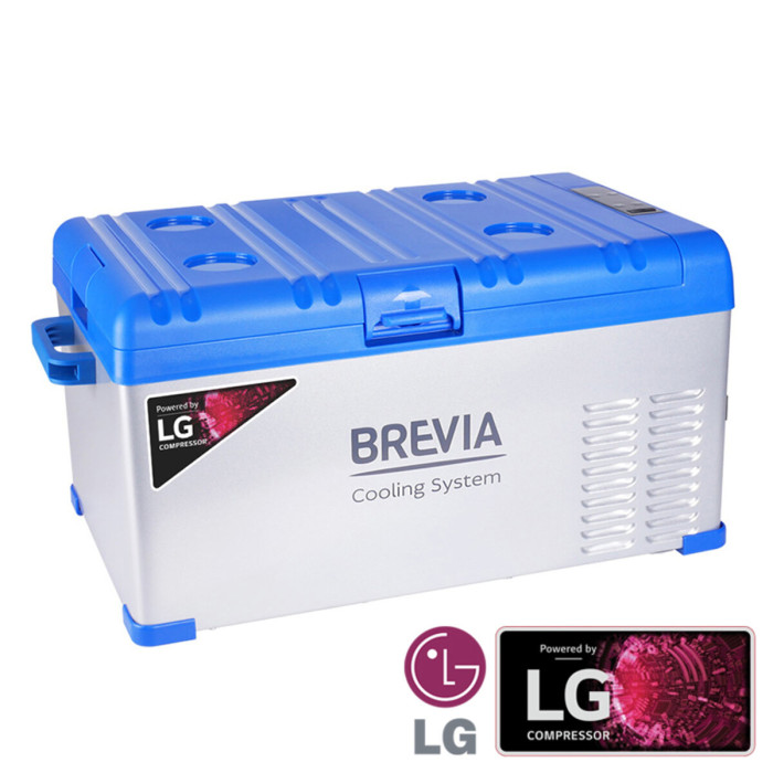 Холодильник автомобільний Brevia 25л (компресор LG) 22405 