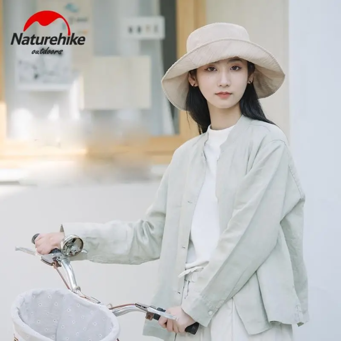 Рибацький капелюх від сонця Naturehike NH21FS536, бежевий 