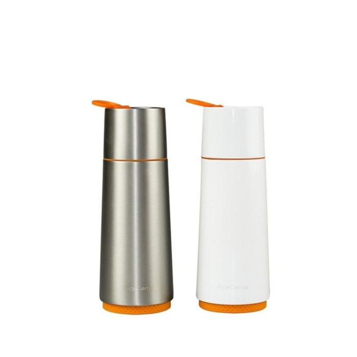 Термос AceCamp SS Vacuum Bottle 370 ml (white) 