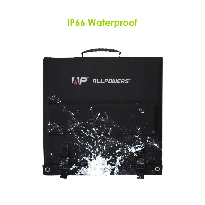 Сонячна панель ALLPOWERS портативна 120W, монокристалічна 
