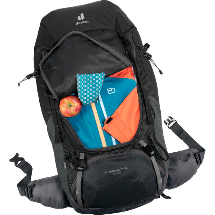Рюкзак Deuter Futura Air Trek 60 + 11 7403 black-graphite 
