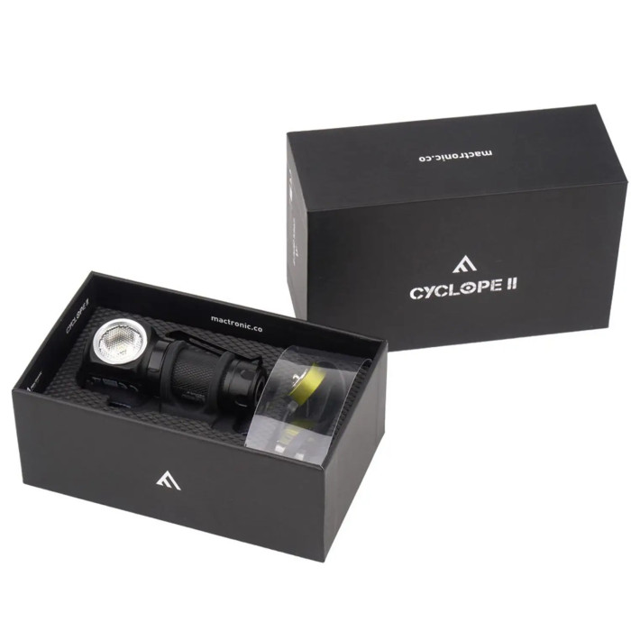 Ліхтар налобний Mactronic Cyclope II (600 Lm) Magnetic USB Rechargeable (THL0131) 