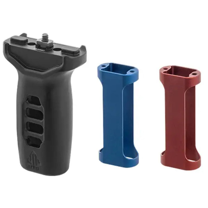Рукоятка передня Leapers Super Slim Vertical, M-LOK Blue/Red 