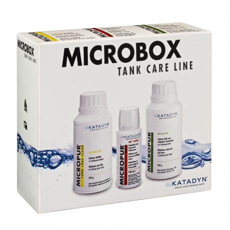 Набір засобів для дезінфекції води і догляду за резервуаром Micropur Tank Care Line MT Box (3 шт) 