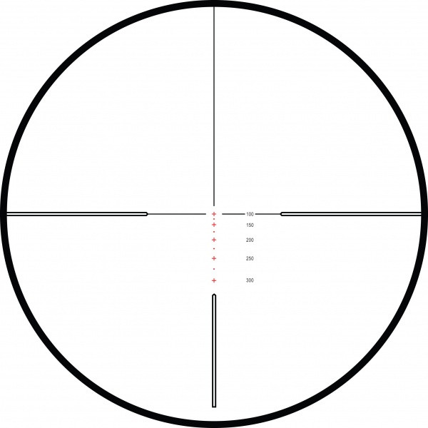 Приціл оптичний Hawke Vantage IR 4-12x40 AO (Rimfire .22 WMR R/G) 