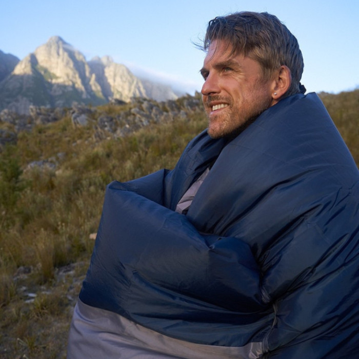 Спальний мішок Naturehike LW180 CNK2550WS026 Sunny Day PL01, (14°C) XL коричневий 