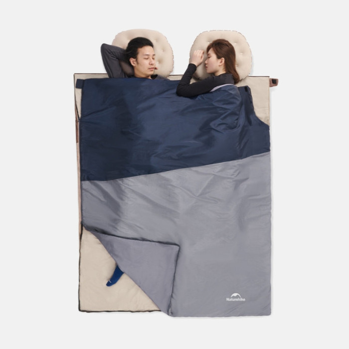 Спальний мішок Naturehike LW180 CNK2550WS026 Sunny Day PL01, (14°C) XL коричневий 