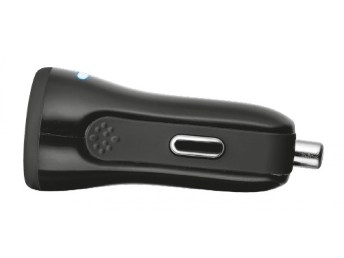 Автомобільний зарядний пристрій Trust 20W Car Charger with 2 USB Port Black 