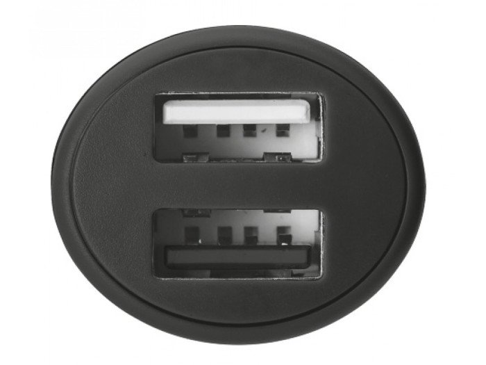 Автомобільний зарядний пристрій Trust 20W Car Charger with 2 USB Port Black 