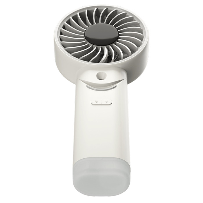 Портативний складний вентилятор з охолоджуючим водним туманом Nitecore IzzCool 30 (USB-C), білий 