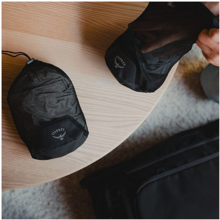 Набір мішечків Osprey Daylite Mesh Stuff Sack Set black - O/S - чорний 