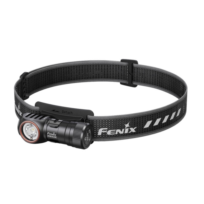 Ліхтар налобний Fenix HM53R, чорний 