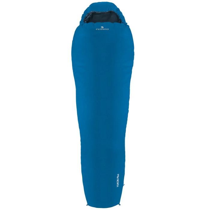 Спальний мішок Ferrino Yukon Plus +4°C Blue Right (86357NBBD)