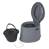 Біотуалет Bo-Camp Portable Toilet 7 Liters Grey (5502800)