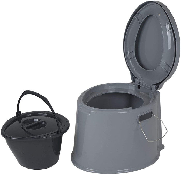 Біотуалет Bo-Camp Portable Toilet 7 Liters Grey (5502800) 