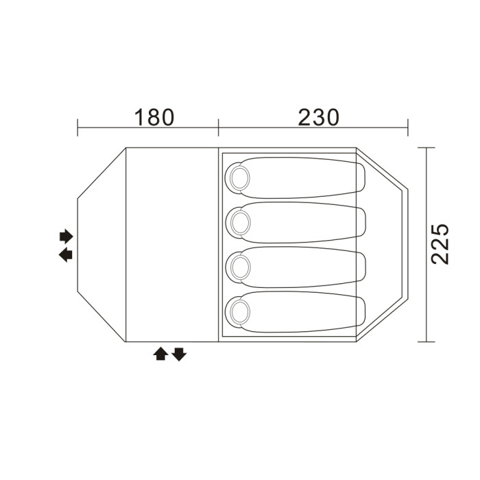 Намет RedPoint Tavrika 4 